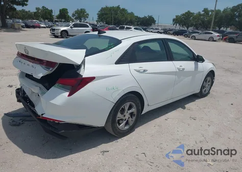 2021 Hyundai Elantra Se z USA, uszkodzony, nr VIN 5NPLL4AG2MH014921